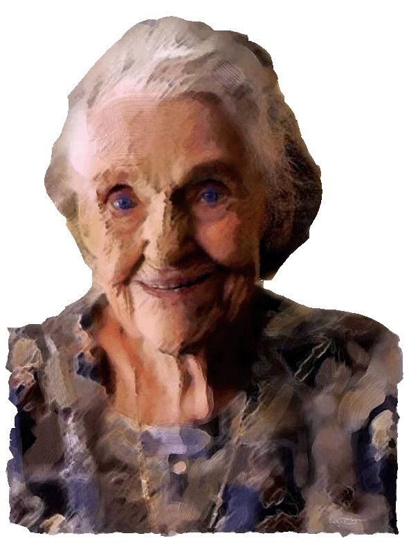 elderly lady